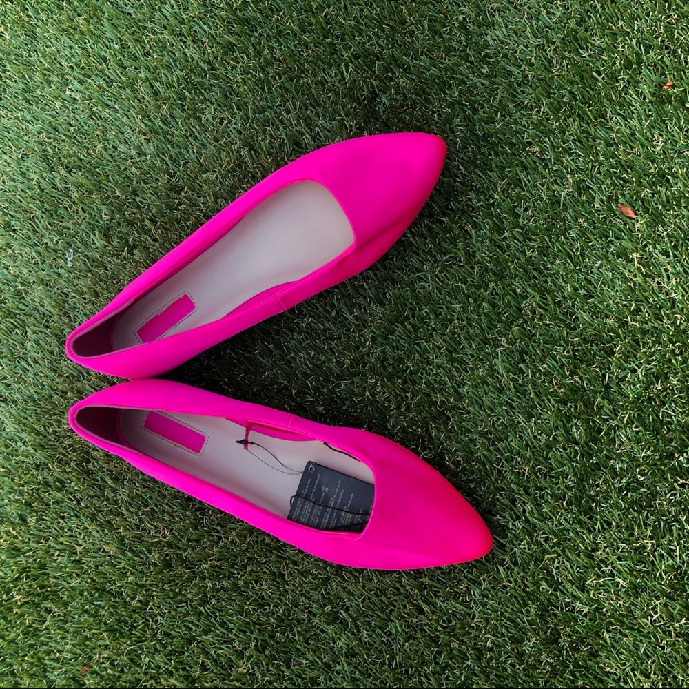 Hot Pink Flats